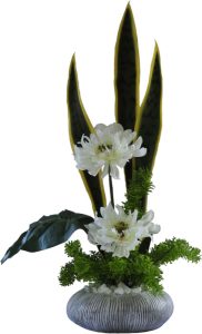 Gerbera in Mini Rock Urchin Vase